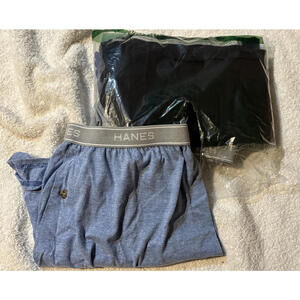 Hanes Men's 6 Pack Comfort Flex Boxer Briefs - Size Large (New W/out Tags)